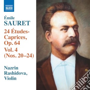 Emile Sauret - 24 Etudes-Caprices, Op. 64, Vol. 4 cd musicale