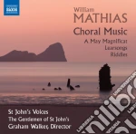 William Mathias - Choral Music cd
