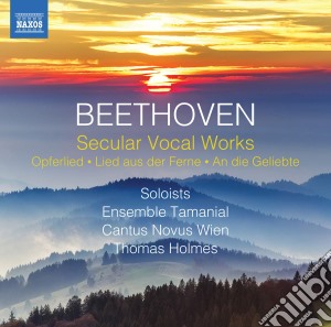 Ludwig Van Beethoven - Secular Vocal Works cd musicale