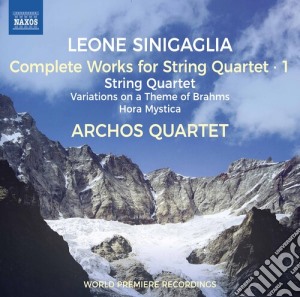 Leone Sinigaglia - Complete Works For String Quartet, Vol. 1 cd musicale