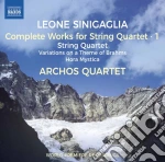 Leone Sinigaglia - Complete Works For String Quartet, Vol. 1 cd
