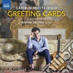 Mario Castelnuovo-Tedesco - Greeting Cards 21 Pieces For Guitar cd