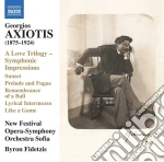 Georgios Axiotis - A Love Trilogy - Symphonic Impressions cd