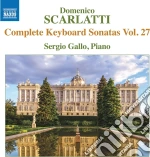 Domenico Scarlatti - Complete Keyboard Sonatas, Vol. 27 cd