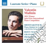 Valentin Malinin: Piano Recital - Shostakovich, Bizet, Granados cd