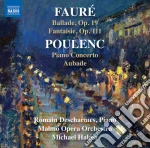 Faure / Poulenc / Halasz - Works For Piano & Orchestra cd