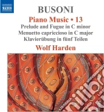 Ferruccio Busoni - Piano Music, Vol. 13 cd