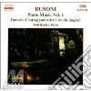 Ferruccio Busoni - Opere X Pf (integrale) Vol.1: Fantasia Contrappuntistica, An Die Jugend, Preludi cd