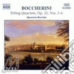 Luigi Boccherini - String Quartets Op. 32, Nos. 3-6 cd