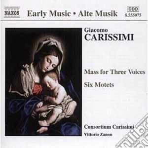 Giacomo Carissimi - Messa A 3 Voci Maschili, 6 Mottetti cd musicale di Giacomo Carissimi