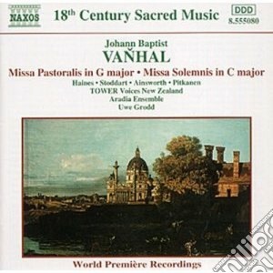 Johann Baptist Vanhal - Missa Pastoralis, Missa Solemnis cd musicale di VANHAL
