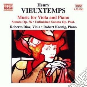 Henri Vieuxtemps - Opere X Vla E Pf cd musicale di Henry Vieuxtemps