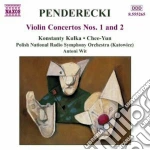 Krzysztof Penderecki - Violin Concertos Nos. 1 & 2 cd
