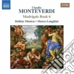 Claudio Monteverdi - Madrigali, Libro Sesto (2 Cd) cd