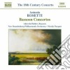 Antonio Rosetti - Concerti Per Fagotto cd