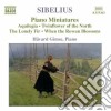 Jean Sibelius - Piano Miniatures cd