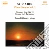 Alexander Scriabin - Piano Sonatas Vol. 2 cd