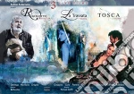 (Music Dvd) Giacomo Puccini / Giuseppe Verdi - 3 Live Films: Rigoletto, Traviata, Tosca - Roma, Mantova, Parigi (4 Dvd) cd