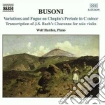 Ferruccio Busoni - Opere X Pf (integrale) Vol.2: Ciaccona B24 (tracr.da Bach) , Etude Op.17 K 206, V cd