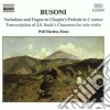 Ferruccio Busoni - Opere X Pf (integrale) Vol.2: Ciaccona B24 (tracr.da Bach) , Etude Op.17 K 206, V cd