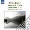 Franz Schubert - Trio N.2 D 929 Op.100, Sonatensatz D 28 cd