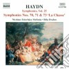 Joseph Haydn - Symphony No.70, N.71, N.73 la Chasse cd