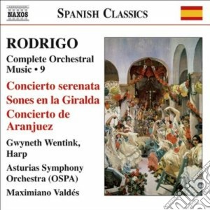 Joaquin Rodrigo - Opere Per Orchestra (integrale) , Vol.9 cd musicale di JoaquÃn Rodrigo