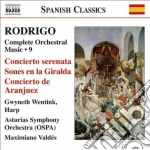 Joaquin Rodrigo - Opere Per Orchestra (integrale) , Vol.9 cd