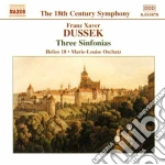 Franz Xaver Dussek - Three Sinfonias cd