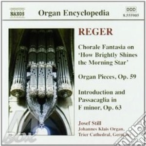 Max Reger - Organ Works Volume 4 cd musicale di REGER