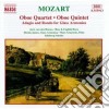 Wolfgang Amadeus Mozart - Quartetto Per Oboe K370 cd