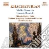 Aram Khachaturian - Concerto Per Violino, Concerto-rapsodia cd