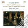 Tenor Arias: Amore, Sublime Amore cd