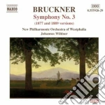 Anton Bruckner - Symphony No.3 (1877 & 1889) (2 Cd) cd