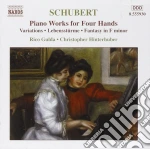 Franz Schubert - Piano Works For Four Hands, Vol.4 cd