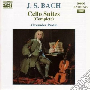 Johann Sebastian Bach - Suites Per Violoncello Solo (integrale) , Ciaccona Dalla Partita N.2 Per Violino (2 Cd) cd musicale di Johann Sebastian Bach