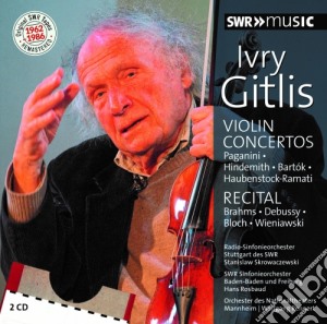 Ivry Gitlis - Violin Concertos And Recital (2 Cd) cd musicale di Ivry Gitlis
