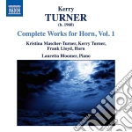 Kerry Turner - Complete Works For Horn, Vol. 1 cd