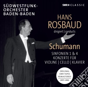 Robert Schumann - Sinfonien 1 & 4, Konzerte Fur Violine, Cello, Klavier (3 Cd) cd musicale