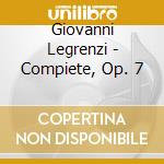 Giovanni Legrenzi - Compiete, Op. 7 cd