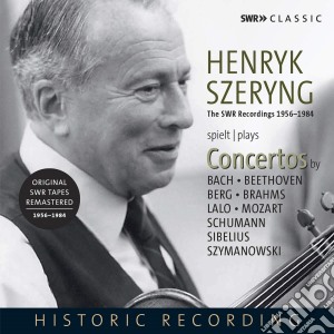 Henryk Szeryng: Plays Concertos (5 Cd) cd musicale