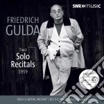 Friedrich Gulda: Two Solo Recitals 1959 (3 Cd) cd