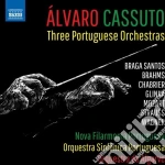 Alvaro Cassuto: Three Portuguese Orchestras cd