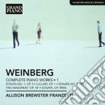 Mieczyslaw Weinberg - Complete Piano Works, Vol.1