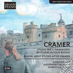 Cramer Johann Baptist - Studio Per Pianoforte (84 Etudes In 4 Libri)(2 Cd) cd musicale di Cramer johann bapti