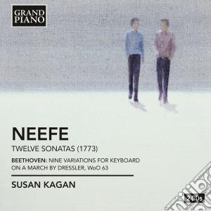 Neefe Christian Gottlob - 12 Sonate Per Pianoforte(2 Cd) cd musicale di Neefe christian got
