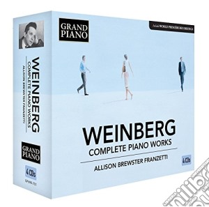 Mieczyslaw Weinberg - Complete Piano Works (4 Cd) cd musicale di Mieczyslaw Weinberg