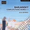 Adolf Barjansky - Complete Piano Works Vol.1 cd