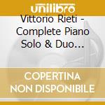 Vittorio Rieti - Complete Piano Solo & Duo Works Vol. 2 cd musicale