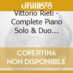 Vittorio Rieti - Complete Piano Solo & Duo Works Vol. 2 cd